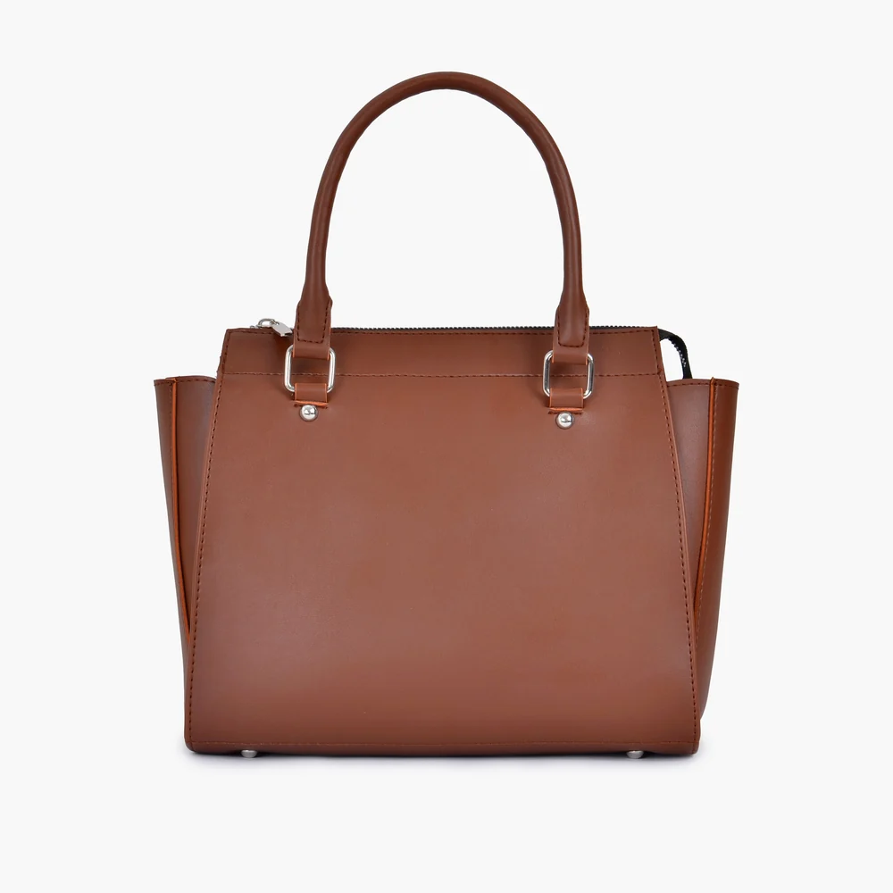 Horse brown classic top-handle bag - Image 3