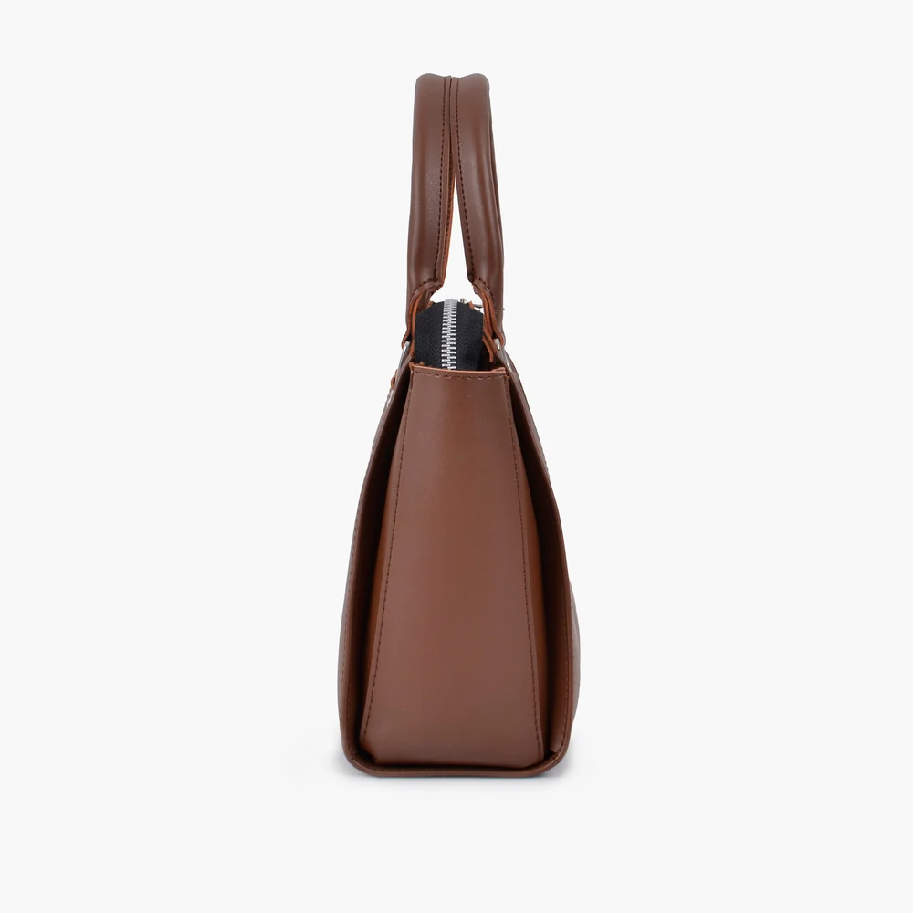 Horse brown classic top-handle bag - Image 4